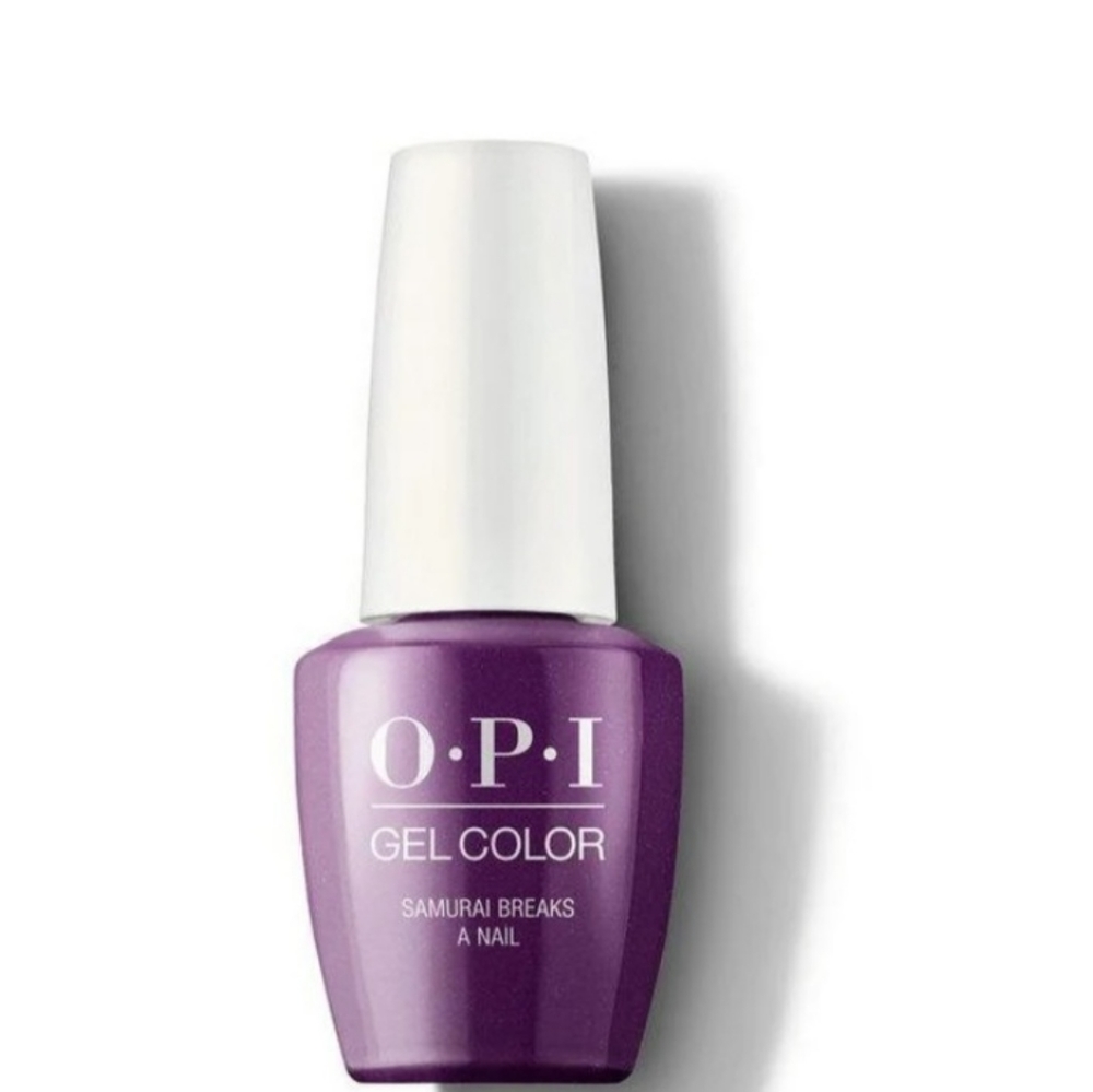 OPI GelColor Samurai Breaks A Nail